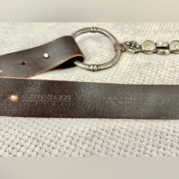Antoniazzi Firenze Leather Belt | Size: XL | Color: Brown - Picture 7 of 8